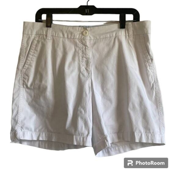 Crown & Ivy 6 inch shorts White Size 10 - Picture 1 of 7